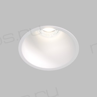 DK3026-WH Встраиваемый светильник, IP 20, 10 Вт, GU5.3, LED, белый, пластик
