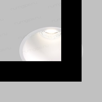 DK3026-WH Встраиваемый светильник, IP 20, 10 Вт, GU5.3, LED, белый, пластик