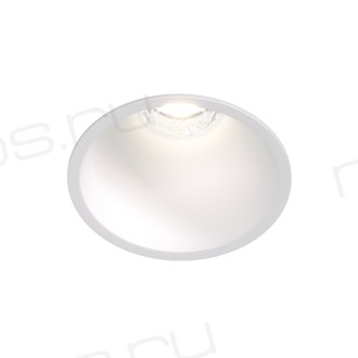DK3026-WH Встраиваемый светильник, IP 20, 10 Вт, GU5.3, LED, белый, пластик