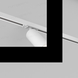 DK6202-WH Трековый светильник IP 20, 15 Вт, GU10, белый, алюминий