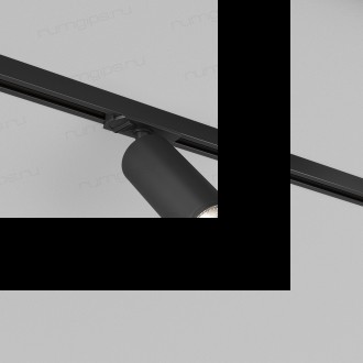 DK6202-BK Трековый светильник IP 20, 15 Вт, GU10, черный, алюминий