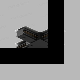 TR1104-BK Соединитель для шинопровода X-образный, черный