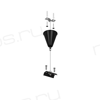 TR1105-BK Подвесная система для треков, 1,5 м, черный
