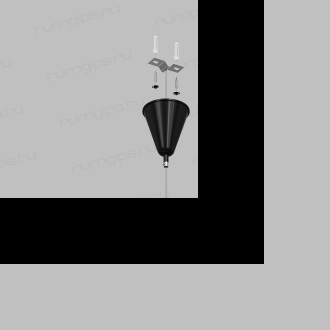 TR1105-BK Подвесная система для треков, 1,5 м, черный