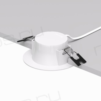 DK3047-WH Встраиваемый светильник IP 20, 5Вт, LED, белый, пластик