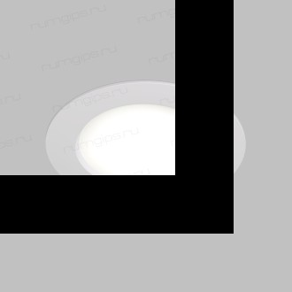 DK3047-WH Встраиваемый светильник IP 20, 5Вт, LED, белый, пластик