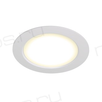 DK3048-WH Встраиваемый светильник, IP 20, 7Вт, LED, белый, пластик