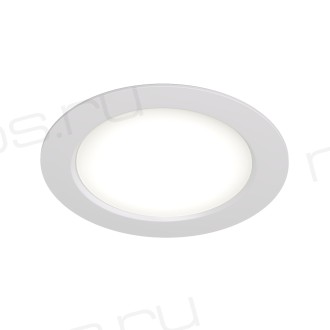 DK3049-WH Встраиваемый светильник, IP 20, 7Вт, LED, белый, пластик