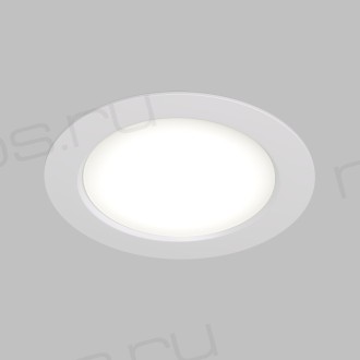 DK3049-WH Встраиваемый светильник, IP 20, 7Вт, LED, белый, пластик