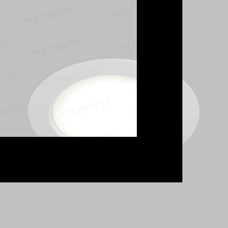 DK3049-WH Встраиваемый светильник, IP 20, 7Вт, LED, белый, пластик