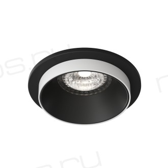 DK2400-BK Встраиваемый светильник, IP 20, 50 Вт, GU10, черный, алюминий