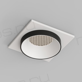 DK2402-BK Встраиваемый светильник, IP 20, 50 Вт, GU10, черный, алюминий