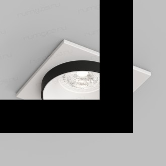 DK2402-BK Встраиваемый светильник, IP 20, 50 Вт, GU10, черный, алюминий