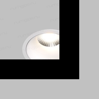 DK4400-WH Встраиваемый светильник, IP 20, 7 Вт, LED 3000, белый, алюминий