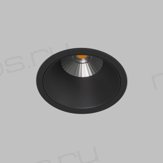 DK4400-BK Встраиваемый светильник, IP 20, 7 Вт, LED 3000, черный, алюминий