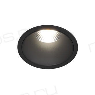 DK4500-BK Встраиваемый светильник, IP 20, 12 Вт, LED 3000, черный, алюминий