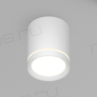 DK4016-WH Светильник накладной IP 20, 5 Вт, LED 3000, белый, алюминий/акрил