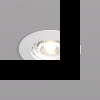 DK3028-WH Встраиваемый светильник, IP 20, 10 Вт, GU5.3, LED, белый, пластик