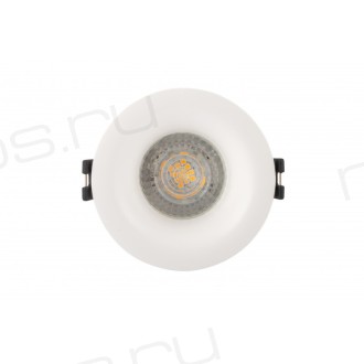 DK3024-WH Встраиваемый светильник, IP 20, 10 Вт, GU5.3, LED, белый, пластик