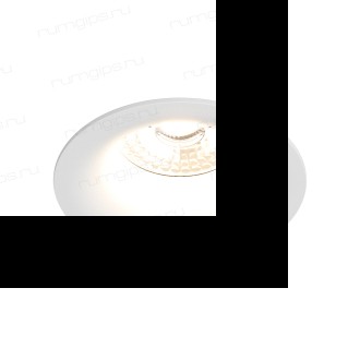 DK3024-WH Встраиваемый светильник, IP 20, 10 Вт, GU5.3, LED, белый, пластик