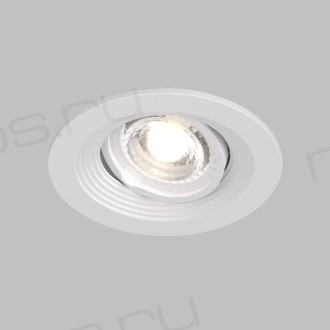 DK3029-WH Встраиваемый светильник, IP 20, 10 Вт, GU5.3, LED, белый, пластик