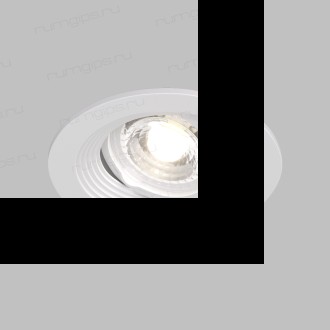 DK3029-WH Встраиваемый светильник, IP 20, 10 Вт, GU5.3, LED, белый, пластик