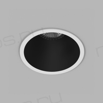 DK3026-WB Встраиваемый светильник, IP 20, 10 Вт, GU5.3, LED, белый/черный, пластик
