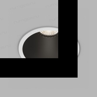 DK3026-WB Встраиваемый светильник, IP 20, 10 Вт, GU5.3, LED, белый/черный, пластик