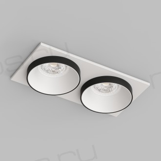 DK2422-BK Встраиваемый светильник, IP 20, 50 Вт, GU10, черный, алюминий