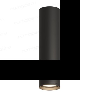 DK2052-BK Накладной светильник, IP 20, 15 Вт, GU10, черный, алюминий