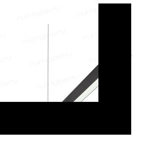 DK9124-BK Линейный светильник 30W 1250mm 4000K, черный