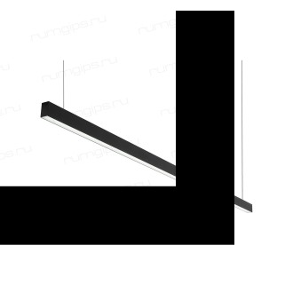 DK9304-BK Линейный светильник 72W 3000mm 4000K, черный