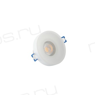 DK4032-WH Встраиваемый светильник, IP 20, 10 Вт, GU10, белый, алюминий/пластик