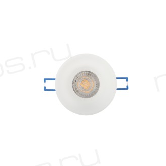 DK4032-WH Встраиваемый светильник, IP 20, 10 Вт, GU10, белый, алюминий/пластик