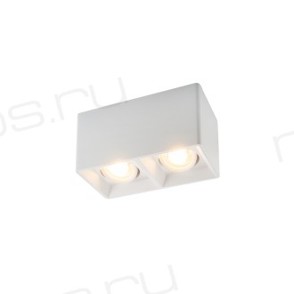 DK3035-WH Светильник накладной IP 20, 10 Вт, GU5.3, LED, белый, пластик