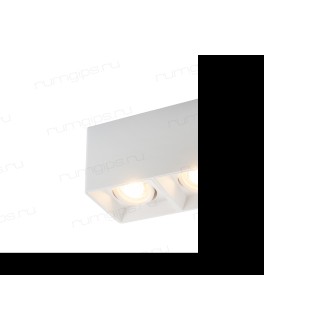 DK3035-WH Светильник накладной IP 20, 10 Вт, GU5.3, LED, белый, пластик