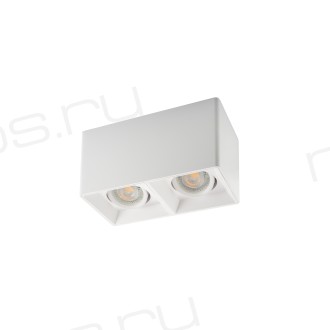 DK3035-WH Светильник накладной IP 20, 10 Вт, GU5.3, LED, белый, пластик