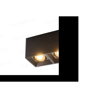 DK3035-BK Светильник накладной IP 20, 10 Вт, GU5.3, LED, черный, пластик