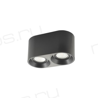 DK3036-BK Светильник накладной IP 20, 10 Вт, GU5.3, LED, черный, пластик