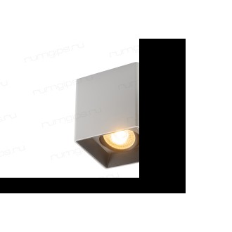 DK3030-WB Светильник накладной IP 20, 10 Вт, GU5.3, LED, белый/черный, пластик