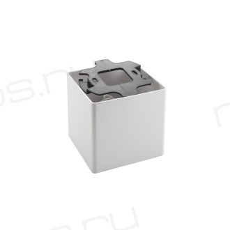 DK3030-WB Светильник накладной IP 20, 10 Вт, GU5.3, LED, белый/черный, пластик