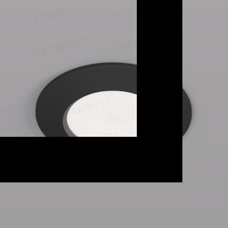 DK3016-BK Встраиваемый светильник влагозащ., IP 65, 50 Вт, GU10, черный, алюминий