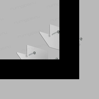 TR3021-AL Торцевые заглушки для профиля TR3020-AL ((2шт)