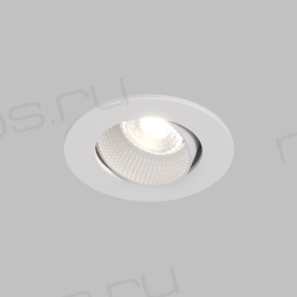 DK3061-WH Встраиваемый светильник, IP 20, 10 Вт, GU5.3, LED, белый/белый, пластик