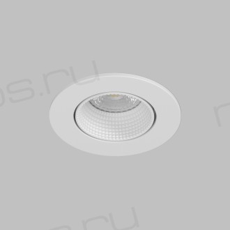 DK3061-WH Встраиваемый светильник, IP 20, 10 Вт, GU5.3, LED, белый/белый, пластик