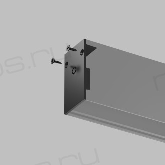TR2107-BK Торцевые заглушки для шинопровода SMART черные (комплект 2 шт)