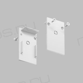 TR2107-WH Торцевые заглушки для шинопровода SMART белые (комплект 2 шт)