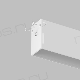 TR2107-WH Торцевые заглушки для шинопровода SMART белые (комплект 2 шт)