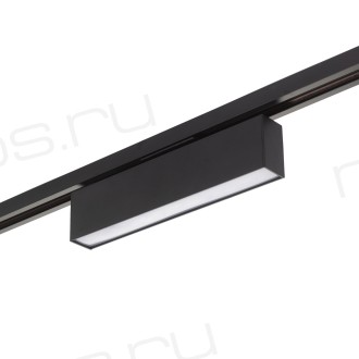 DK6430-BK Трековый светильник IP 20, 10 Вт, LED 3000, черный, алюминий