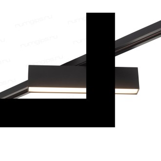 DK6430-BK Трековый светильник IP 20, 10 Вт, LED 3000, черный, алюминий